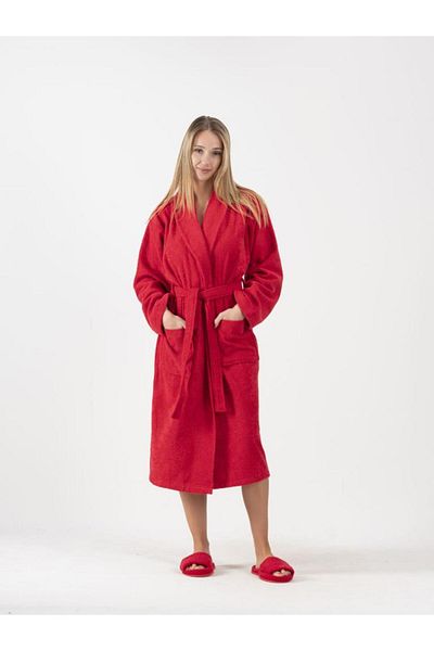 Ender Home Cottonverse Shawl Bathrobe – 100% Cotton, Unisex