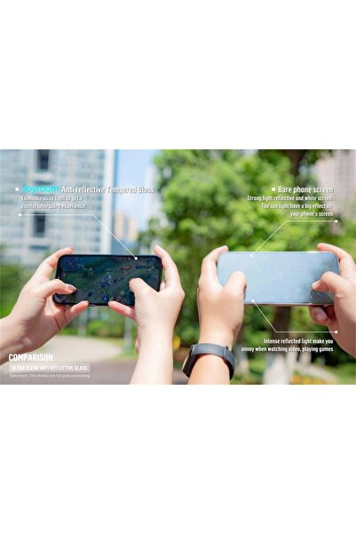 Joyroom İphone 16 Pro Anti-Reflection Gerçek Gorilla Glass Cam Ekran Koruyucu