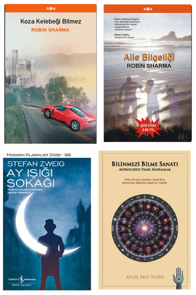 TÜRKİYE İŞ BANKASI KÜLTÜR YAYINLARI Robin Sharma - Koza Kelebeği Bilmez + Ail...
