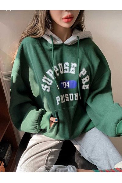 KOZİA OUTDOORS Malkoçbey Suppose Printed Oversize Sweatshirt