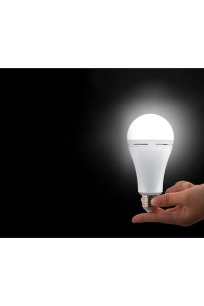 ŞANLED Şarjlı Akülü 30w Beyaz Işık Led Ampul