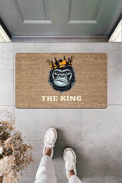 Dormot Home High Quality Digital Printing the Kings Big Monkey Door Front Mat