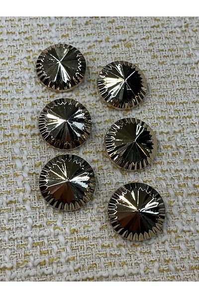 ODDA TASARIM ATÖLYESİ Imported Gold 23 mm - Crystal Design Knob