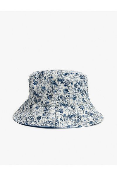 Koton Pălărie din bumbac cu model floral