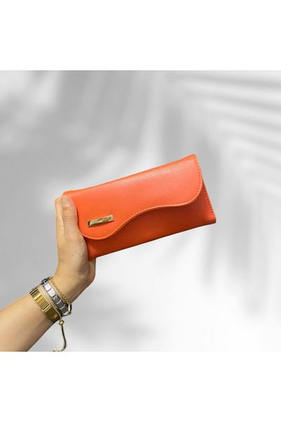 Afacan Orange Wallet