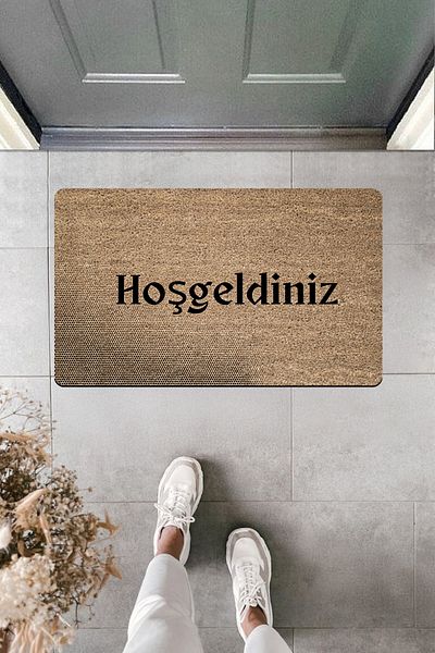 Dormot Home High Quality Digital Printing Simple Design Welcome Door Front Mat for Lovers