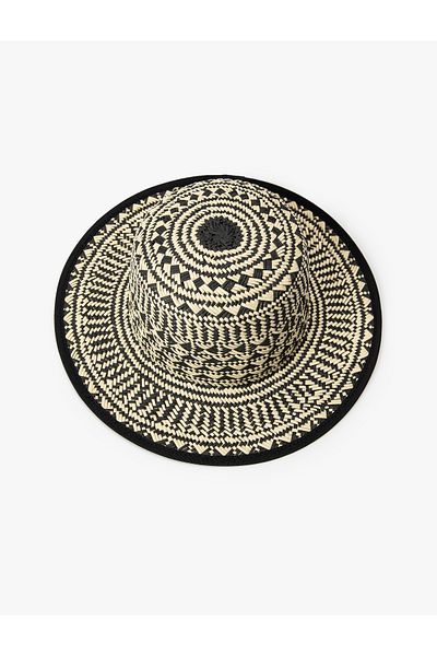 Koton Straw Patterned Hat