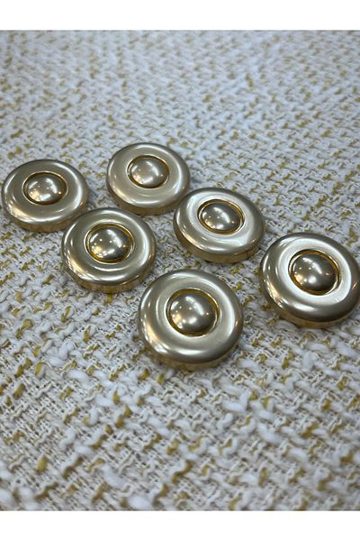 ODDA TASARIM ATÖLYESİ Paris Model Mat Gold Ithal 25mm Dugme