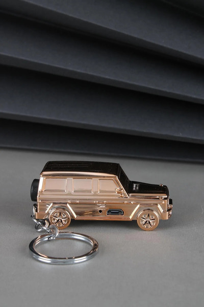 İNDİRİM CENTER Yeni Sıradışı 2025 Trend Ürünü Anahtarlık ve Usb Şarjlı Farlar Led Özel Tasarım Jeep Çakmak