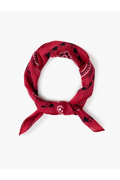 Koton Ethnic Patterned Square Scarf