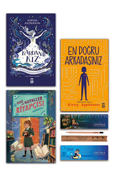 Genç Timaş En Doğru Arkadaşınız - Kardan Kız - Toz Ve Hayaller Kitapçısı Set ...