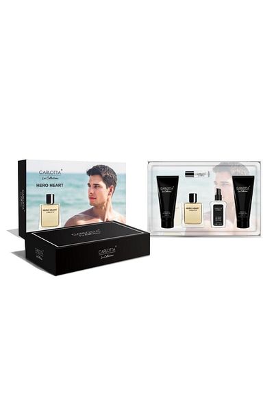 BRONZENET Carlotta Les Collection Hero Heart 5 Pieces Perfume Set
