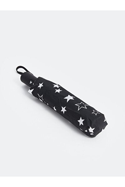 LC Waikiki LCW ACCESSORIES Yıldız Desenli Otomatik Şemsiye