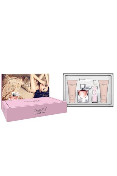 BRONZENET Carlotta Life Is Good Gift Set (Orange) 5 Pieces for Women