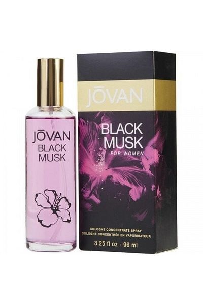 BRONZENET Jovan Black Musk perfume for women, Eau de Cologne, 96 ml
