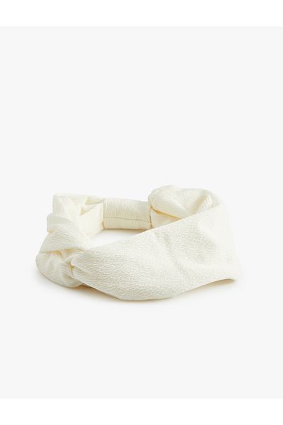 Koton Hair Band Knot Detailed Textured