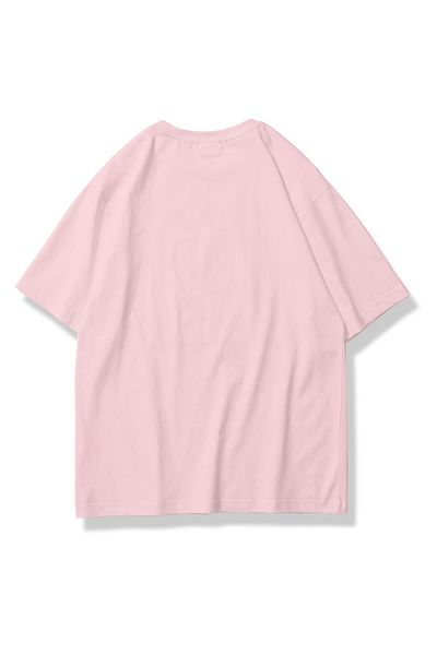 Trendiz Μπλουζάκι με ροζ Unisex Stone printed