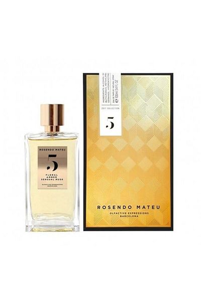 BRONZENET Rosendo Mateo No. 5 Floral Amber Sensual Musk Eau de Parfum 100ml