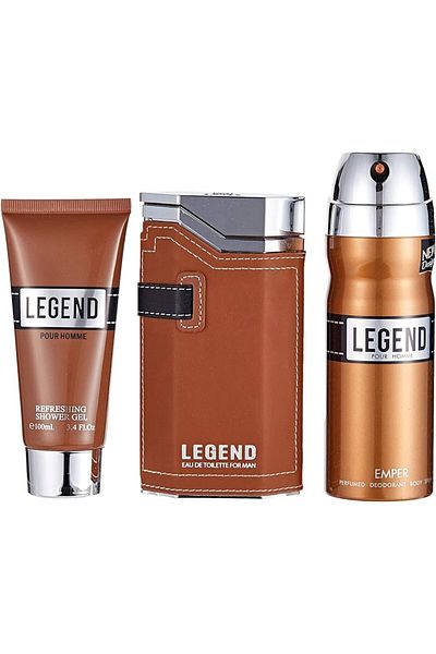 BRONZENET Amber Legend Gift Set, 3 Pieces