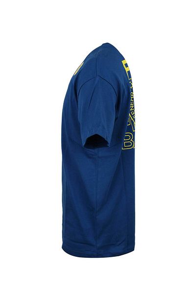 Fenerium Herren T-Shirt in Übergröße mit Fenerbahçe Tribünen-Logo in Marineblau