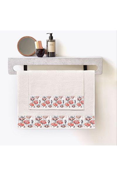 Home Σετ πετσετών μπάνιου ÇIQRIK HOME Lily 2 τεμαχίων