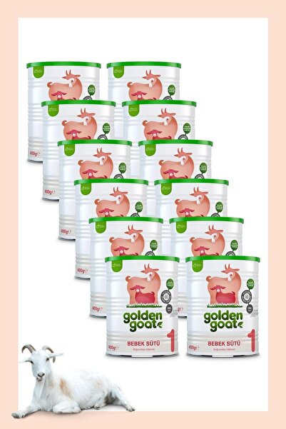 Golden Goat Keçi Bebek Sütü 1 Numara 400 gr 12'li Paket