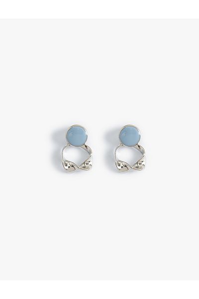 Koton Steel Mixed Abstract Earrings