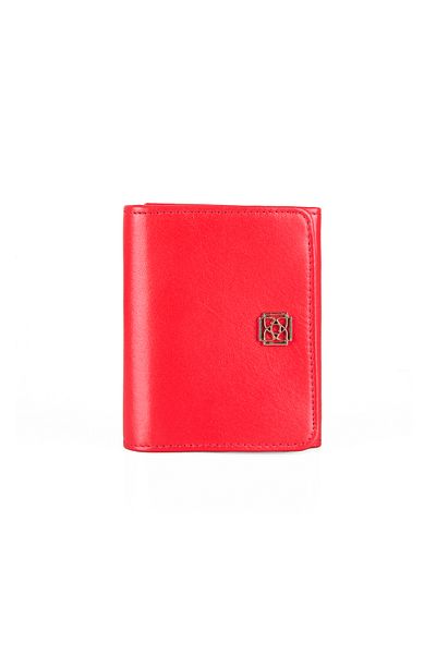 Desa Heleno Red Women's Leather Wallet