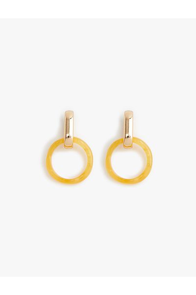 Koton Vintage Geometric Design Earrings
