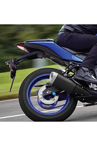 Motiker YAMAHA YZF-R25 / YZF-R3 Arka Kuyruk Altı Karbon Sticker Etiket Modeli