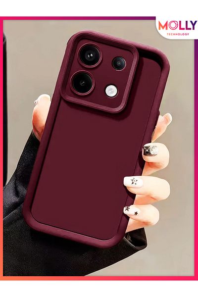 Molly جراب سيليكون سميك بحواف Cherry Rotten لهاتف Xiaomi Redmi Note 13 PRO 4G