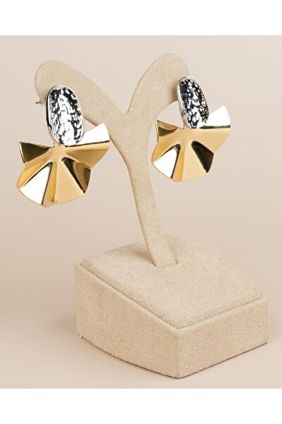 Portakal Esintisi أقراط مروحة بلونين