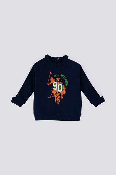 U.S. Polo Assn. BAZA. Hanorac Polo Assn Baby Boy bleumarin