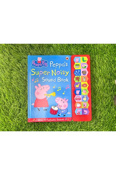 Peppa Pig كتاب صوت بيبا فائق الصاخب (غلاف مقوى)