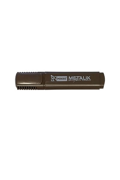 Mikro Metallic Highlighter Marker Pen Highlighter - Bronze - 1 Piece
