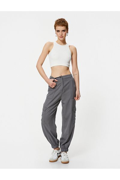 Koton Pocketed Lyocell™ Cargo Jogger Pants