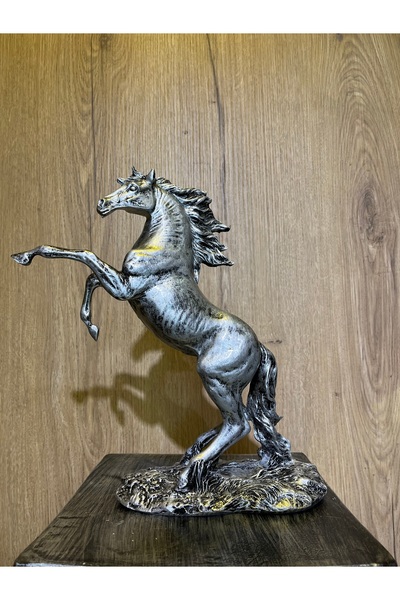 Ephesus Hediyelik Şahlanan At Heykel Biblo 31 cm
