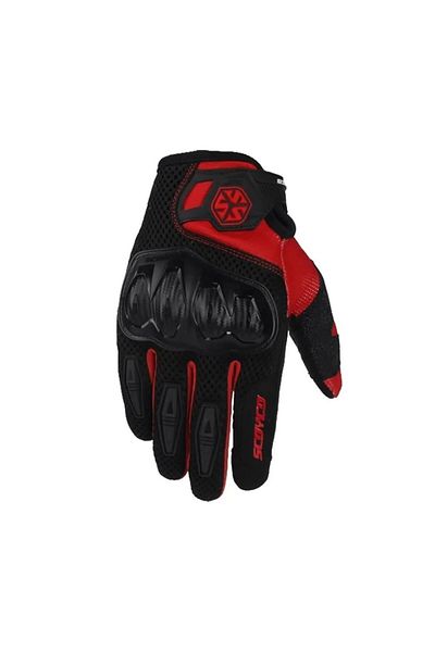Scoyco Mc151 Red Motorcycle Gloves