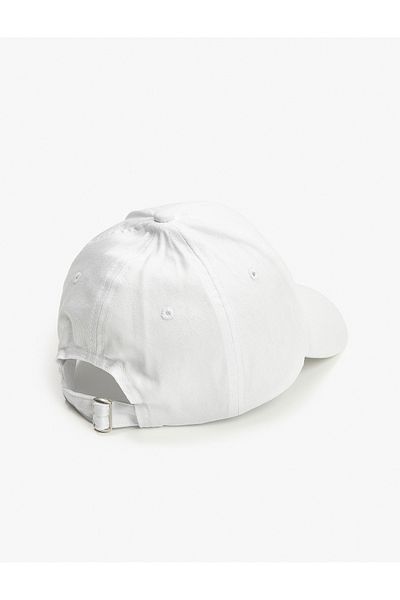 Koton Slogan Embroidered Cap Hat