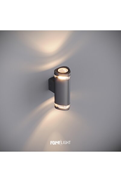 FoneLight Çift Yönlü Led Iç Mekan Ve Dış Mekan Duvar Aplik - Ip65 Toz Ve Su G...