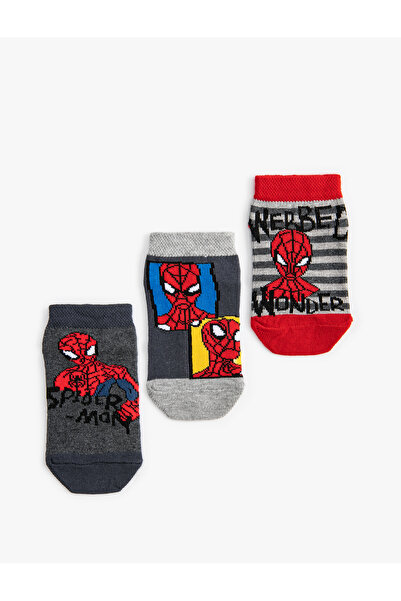 Koton Спайдърмен лицензиран - Комплект чорапи от 3 части