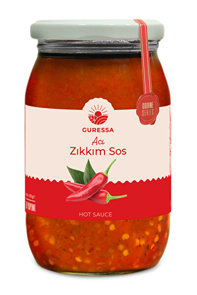 GURESSA Acı Zıkkım Sos 400 Gr Doğal Ev Yapımı
