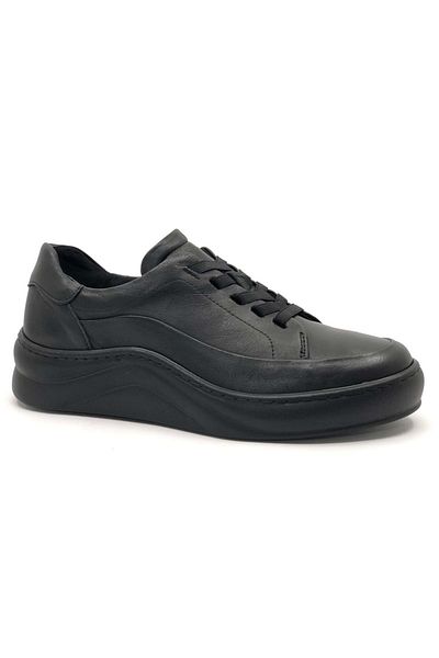 Greyder 59052 Zn Pantofi de damă casual confort din piele NEGRU