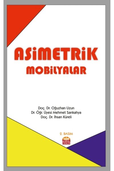 Nobel Akademik Yayıncılık Asymmetrical Furniture