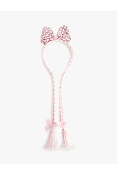 Koton Bow Crown with Braided Hair Detail