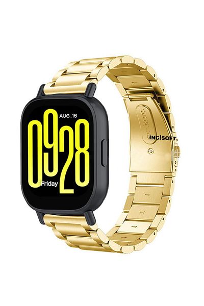 İncisoft ساعة Xiaomi Redmi Watch 5 Active / Redmi Watch 5 Lite متوافقة مع سوار معدني من الفولاذ المقاوم للصدأ