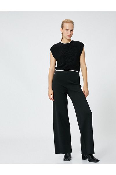 Koton Leggings Pants Loose Leg Normal Waist