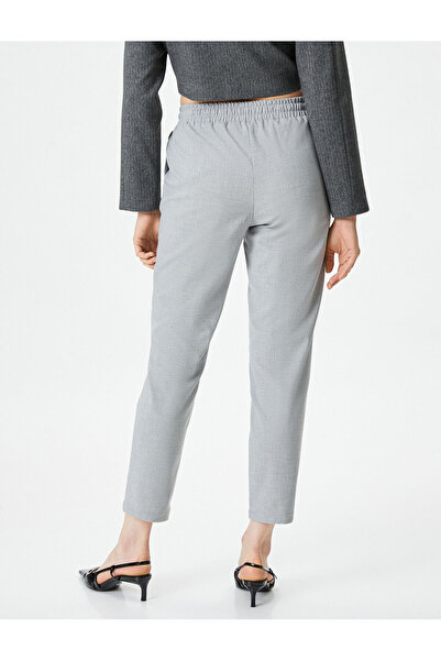 Koton Havuç Pantolon Beli Bağcıklı Cep Detaylı