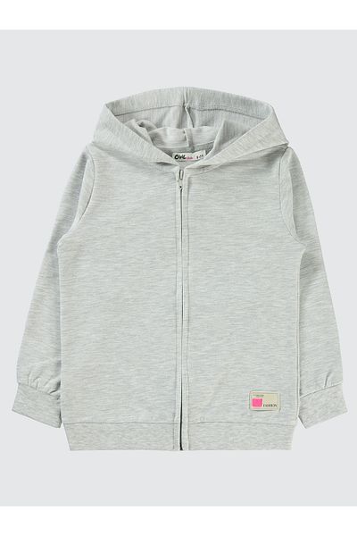 Civil Girls 10-13 Years Old Girl's Hooded Ekrumelanj Cardigan