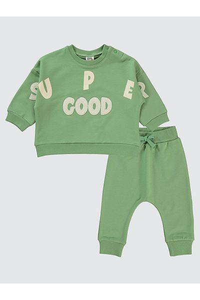 Civil Baby 6-18 Months Baby Boy Set - Light Khaki